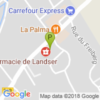 carte de la Pharmacie de Landser