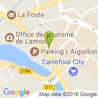 carte de la Pharmacie d'Aiguillon