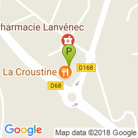 carte de la Pharmacie de Lanvenec