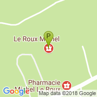 carte de la Pharmacie le Roux