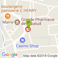 carte de la Grande Pharmacie de Lapalud