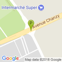 carte de la Pharmacie de Chanzy