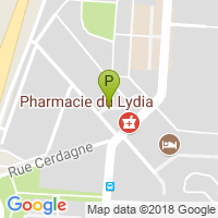 carte de la Pharmacie Sillo