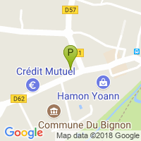 carte de la Pharmacie le Bignon