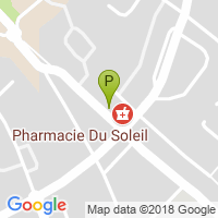 carte de la Pharmacie du Soleil