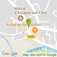 carte de la Pharmacie Alaux