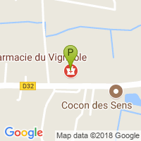 carte de la Pharmacie du Vignoble