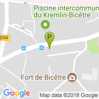 carte de la Pharmacie du Fort du Bicetre