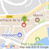 carte de la Pharmacie de la Poste