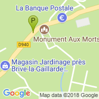 carte de la Pharmacie des Monedieres