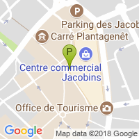 carte de la Pharmacie des Jacobins