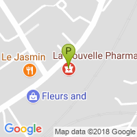 carte de la Pharmacie la Nouvelle Pharmacie