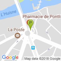carte de la Pharmacie de Pontlieue Ste