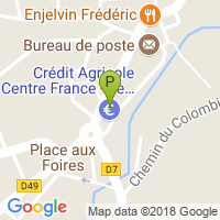 carte de la Pharmacie Goin