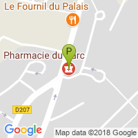 carte de la Pharmacie du Parc