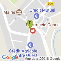 carte de la Pharmacie Goncalves