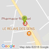 carte de la Pharmacie Roussel