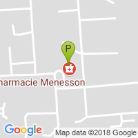 carte de la Pharmacie Mennesson