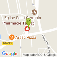 carte de la Pharmacie Tardat