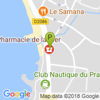 carte de la Pharmacie de la Mer