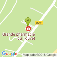 carte de la Pharmacie Grande Pharmacie du Touvet