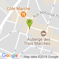 carte de la Pharmacie du Marche