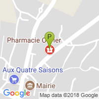 carte de la Pharmacie Olivier