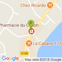 carte de la Pharmacie du Canon