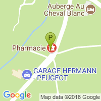 carte de la Pharmacie de Lembach