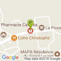 carte de la Pharmacie Cassisa