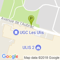 carte de la Pharmacie les Ulis 2