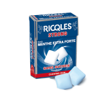 RICQLES Chewing-gum menthe extra forte sans sucres 24g