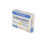 EG LABO Acetylcystéine conseil 200mg sans sucreA, poudre pour solution buvable, boîte de 18 sachets-dose