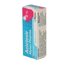 MYLAN Aciclovir pharma  5% crème tube 2g