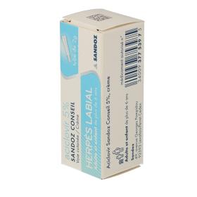 SANDOZ Aciclovir conseil 5 % crème 2g