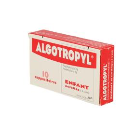 BIOCODEX Algotropyl boîte de 10 suppositoires