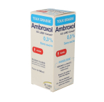 EG LABO Ambroxol conseil 0,3 pour cent sans sucre, solution buvable édulcorée au cyclamate de sodium et au sorbitol, flacon de 180ml