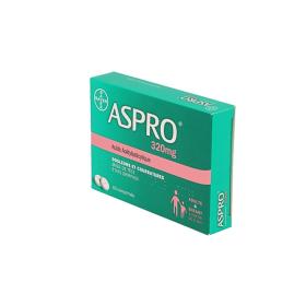 BAYER Aspro 320mg 60 comprimés
