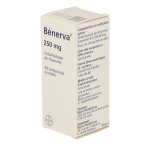 TEOFARMA Benerva 250mg tube de 40 comprimés enrobés