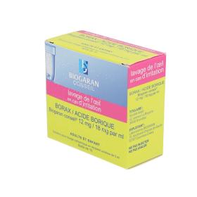 BIOGARAN Borax/acide borique 15 unidoses