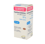 EG LABO Carbocistéine 5% adulte sans sucre solution buvable 1 flacon 200ml