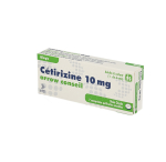 ARROW Cétirizine conseil 10mg boîte de 7 comprimés pelliculés sécables