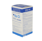 LAVOISIER Chlorure de sodium 0,9% solution injectable boîte de 1 flacon (verre) de 250 ml