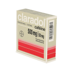 TEOFARMA Claradol caféine 500mg/50mg boîte de 16 comprimés effervescents