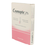 BAUSCH + LOMB Cromoptic 2% collyre boîte de 30 récipients unidoses de 0,35ml