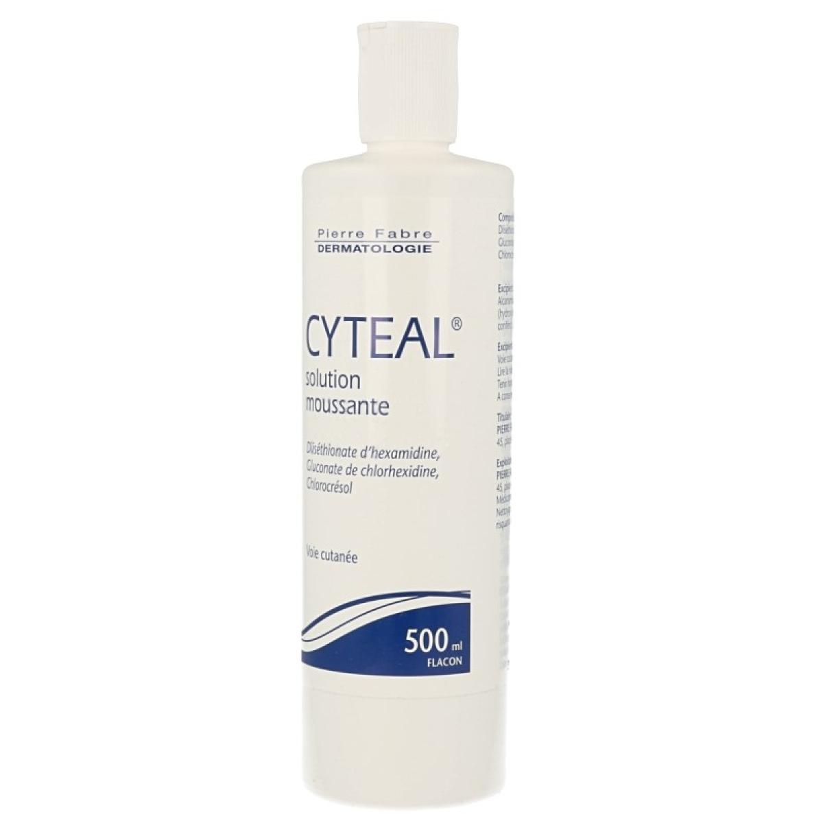 PIERRE FABRE Cyteal Solution Moussante Flacon De 500ml M dicaments