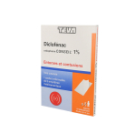 TEVA SANTE Diclofenac conseil 1% boîte de 1 sachet de 5 emplâtres médicamenteux