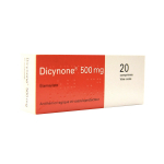 SANOFI Dicynone 500mg boîte de 20 comprimés