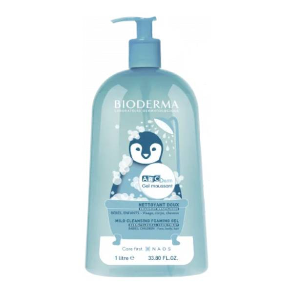 BIODERMA Abcderm moussant 1l - Parapharmacie - Pharmarket BIODERMA Abcderm moussant 1l - Parapharmacie - Pharmarket