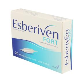 AMDIPHARM Esberiven fort solution buvable 20 ampoules